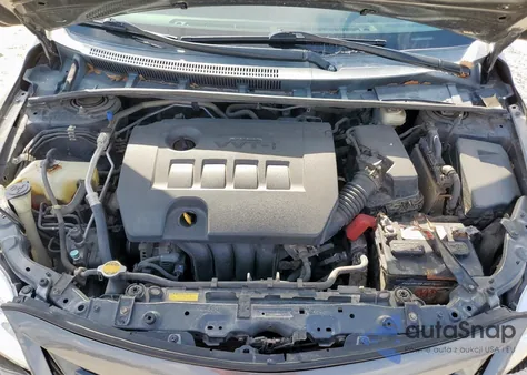 2011 Toyota Corolla Base from USA, damaged, VIN 2T1BU4EE0BC562918